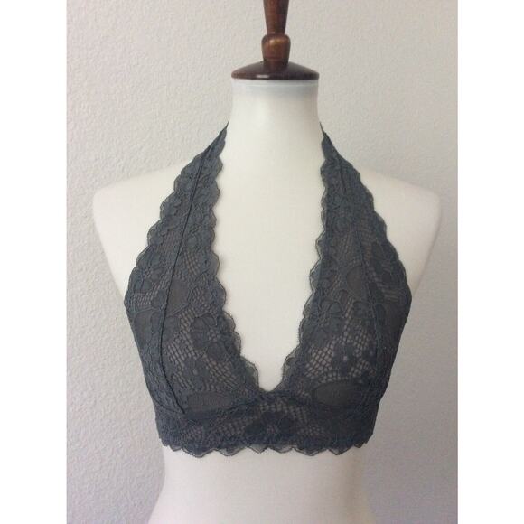 Intimately Free People Lingerie Bralette Lace Floral - Picture 1 of 8